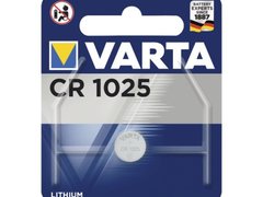 Baterie buton CR1025 lithium 3V , blister 1 buc, Varta